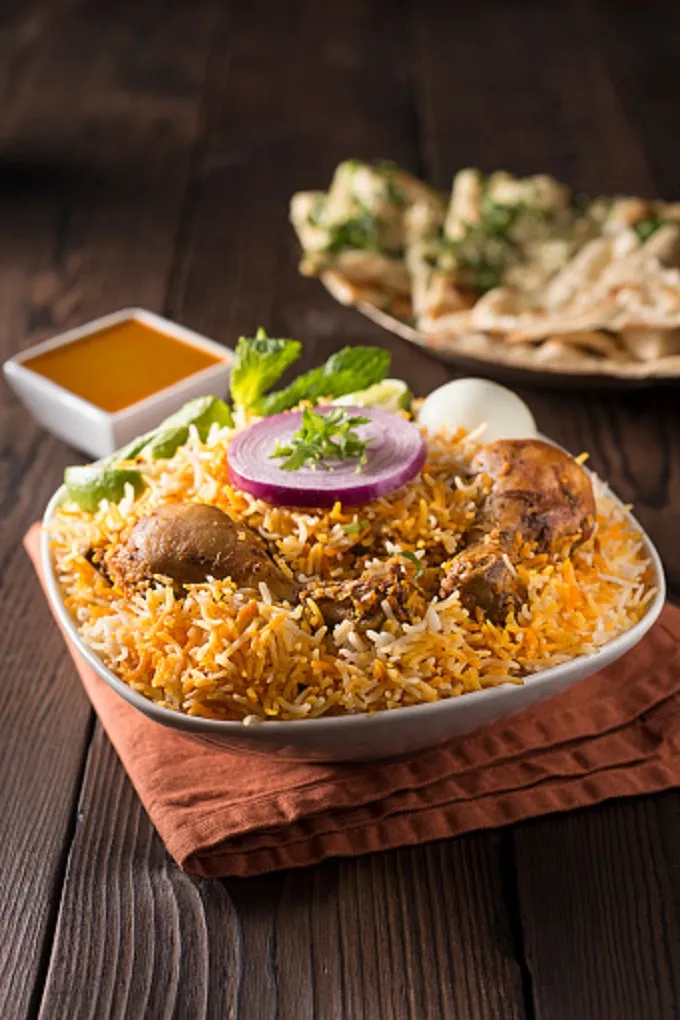 Aromatic biryani